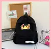 Mochila linda de cachorro estilo ins japonés para estudiantes de secundaria femeninas, mochila de pana, mochila casual de campus para estudiantes universitarios