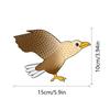 Pájaro Volador Transfronterizo Colgante de Pared Pegatinas de Pared Decoración de Pared de Fondo para Sala de Estar Dormitorio Artesanías de Madera Tablero de Madera de 10 mm de Espesor
