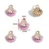 Pingentes Mistos de Animais Marinhos, Concha de Pérola, Estrela-do-Mar para DIY em Pulseira, Colar, Brinco, Decoração, Charms W536