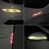 Pegatina Reflectante para Manija de Puerta de Coche con Patrón de Fibra de Carbono, Pegatina Decorativa Anti-golpes para Manija de Puerta y Espejo Retrovisor, Pegatina Decorativa para Rayones en la Pintura del Cuerpo