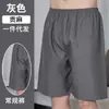 Algodão para banho de pés calça massageadora macia masculina dividida shorts de sauna shorts para moxabustão centro de banho shorts de banho atacado