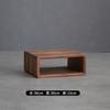 Gabinete a Cuadros de Madera Maciza Estantería Pequeña Estante de Almacenamiento Combinación Libre Piso Simple Lujo Ligero Japonés Estantería Multifuncional