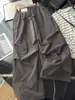 Pantalones cargo holgados de estilo montañés para otoño e invierno, forrados de forro polar, cálidos, casuales, pantalones de paracaidista, nuevos pantalones largos para mujer 2026