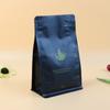 Bolsa de café mate directa de fábrica bolsa de comida bolsa de plástico sello de ocho lados bolsa universal bolsa de fondo plano bolsa compuesta de plástico de aluminio
