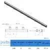 Cuchillo de Aire de Aleación de Aluminio, Super Cuchillo de Aire, Boquilla Industrial de Aire Comprimido, Compresor de Aire para Eliminación de Polvo con Soplado de Agua a Alta Presión, Cuchillo de Aire