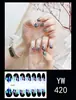 Pegatinas para uñas TE, sin cocción, de moda, finas, arte de uñas de cobertura completa listo para usar, pegatinas de uñas vestibles temu, Sudeste Asiático, Japón, Corea