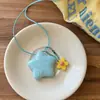 Bolsa Colgante Collar para Gafas de Sol Magnéticas de Cuero Dopamina Cadena de Suéter Casual de Verano Versátil Moda Collar Dulce