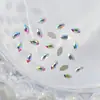 Venta caliente transfronteriza Mini taladro de uñas AB plano color mágico de cristal forma especial para uñas Decoración de joyería para uñas de celebridad de Internet