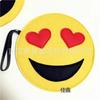 Bolsa de fieltro con expresión, bolso de mano de fieltro con cara sonriente, monedero de fieltro, neceser, bolsa de almacenamiento de fieltro con dibujos animados