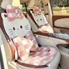 Cojín para asiento de coche nuevo transfronterizo, cubierta de asiento de coche de felpa cálida y gruesa para invierno, cojín para asiento de coche de gato de otoño e invierno