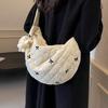 Bolso Cruzado Nuevo de Verano 2026 para Mujer, Bolso de Bollo Plegado 2026 de Gran Capacidad, Bolso Grande de Hombro Único, Bolso de Mano