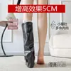 Versão Couro Bico Fino Menina Ousada Calça com Fivela Botas de Cano Longo Femininas Retrô Emagrecedoras Botas de Cavaleiro Rebites Pregas Salto Grosso Botas Longas