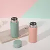 Taza Termo Pequeña Capacidad Acero Inoxidable 316 Color Sólido Macarrón Portátil de Bolsillo Se Puede Imprimir Logo Regalo Taza de Agua