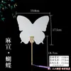 Leque redondo de dupla face faça você mesmo leque de tinta flutuante pintado à mão antigo cabo longo leque de pintura tradicional chinesa leque em branco pintado à mão atacado
