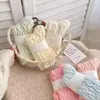 Calcetines de Felpa Coral para Fiesta de Postre para Mujer, Gruesos para Otoño e Invierno, Calientes para Casa, para Dormir, Postparto, de Media Pantorrilla con un Toque Juvenil