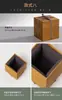 Caja Retro de Madera de Paulownia Caja Cuadrada para Taza de Té de Cerámica Caja de Empaque Caja de Regalo de Madera Caja Vacía Regalos Hechos a Medida