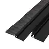 Chuangtong Tipo H/F Tira de Aleación de Aluminio Negra Cepillo de Tira Industrial a Prueba de Polvo Cepillo de Tira Negra Sellado Impermeable Puerta y Ventana Máquina Herramienta Cepillo de Pelo Negro