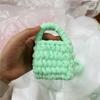 Bolsa para Auriculares Hecha a Mano con Acabado de Hielo Accesorios Caja Ciega DIY Panel de Luz Color Disponible