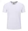 Camiseta de Seda de Hielo de Secado Rápido Ropa de Trabajo Personalizada con Logo Impreso para Hombre, Camisa Publicitaria Deportiva Fresca para Exteriores de Manga Corta con Cuello Redondo que Absorbe la Humedad