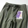 Pantalones Casuales de Moda Gruesos, Cálidos, Suaves, Softshell, a Prueba de Viento, Impermeables, Forrados de Polar, Serie de Esquí para Exteriores para Hombre, Tendencia