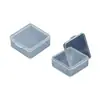 Caja Universal Engrosada para Tapones de Oído con Tapa Caja Pequeña Caja de Embalaje Plástico Mini Transparente Caja de Almacenamiento Caja Cuadrada A38