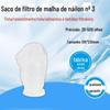 Frete grátis Não. 3 Sacos de filtro de nylon para aquário, saco de filtro para tanque de peixes, cola, tinta, saco de filtro para lixo, filtro de esgoto