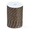 Paquete de 100m Paracord de 7 Hilos para Exteriores 4mm Hilo para Tejer Pulseras de Paracord Entusiastas Militares Paracord de Supervivencia de 7 Hilos