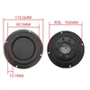 Altavoz Subwoofer de 5.25 Pulgadas 6 Pulgadas 3 Pulgadas Amplificador de Ganancia de Baja Frecuencia Booster de Graves Pasivo