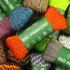 550 Corda de Guarda-chuva Corda de Poliéster para Exterior Sete Fios 4mm Corda Trançada para Pulseira 31 m 7 Fios Equipamento para Exterior
