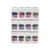 Nuevo clavo largo en T 12 piezas de uña postiza con gel de gelatina moda simple parche para uñas largo