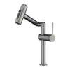 Grifo Mecánico Dopamine para Lavabo de Brazo Universal para Encimera de Baño Grifo de Doble Uso Frío y Caliente Gato de la Suerte
