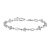 Pulseira de Moissanita de Venda Quente Transfronteiriça para Mulheres, Pulseira Exquisita de Luxo Leve, Transmissão ao Vivo, Fonte de Fábrica de Joias de Prata Esterlina S925