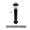 Lámpara de césped solar sencilla, disponible en stock, para exteriores, impermeable, para uso comunitario, para jardín o villa.