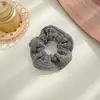 Anillo para el pelo de felpa grande para intestino grueso de otoño e invierno, banda elástica para el pelo de celebridad de internet coreana para mujer, cuerda para el pelo peluda de estilo invernal, diadema elegante