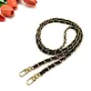 Correa de Hombro Hao Meng Hardware de Material PU, Accesorios de Correa de Hombro para Bolso de Silicona de Moda, Correa de Hombro de Cadena Tejida de Cuero PU