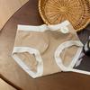 7A Algodón de fibra larga Entrepierna Otoño e Invierno Japonés Suave Ceroso Cómodo Braguitas para Niñas Ropa Interior para Mujer Amigable con la Piel de Alta Elasticidad Calzoncillos para Niñas