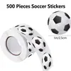 500 Adesivos de Futebol, Basquete, Vôlei, Rugby, Adesivos Decorativos, Adesivos de Etiqueta de Recompensa para Crianças