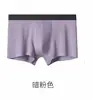 Nuevos calzoncillos tipo bóxer para hombre de rayón modal, ropa interior deportiva transpirable de verano antibacteriana, pantalones interiores cómodos al por mayor