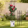 Enrejado para Rosas Trepadoras Estructura de Soporte para Plantas de Jardinería Balcón Exterior Fabricante Suministro de Enrejado para Rosas Trepadoras