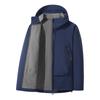 Niaojia Mismo Estilo Térmica de Cuero Soft Shell Chaqueta de Pareja Impermeable Cortavientos Chaqueta de Hombre Chaqueta de Mujer Venta al por Mayor