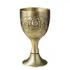 Taça de Vinho Retro Europeia, Taça de Vinho Branco, Taça Flutuante, Enfeites Domésticos, Taça de Vinho Pequena de Metal, Copo Pequeno para Beber, Copo para Destilados