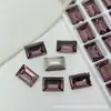 Wuzhou K9 Super Brilhantes 8X12 Cantos Retos Strass Açúcar de Gelo 1:1 Réplica Huazi Ponta Afiada Decorativa Acessórios para Nail Art DIY