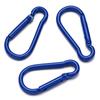 Accesorios de conexión para joyería DIY de aluminio de color hebilla de calabaza de color pintura hebilla de montañismo gancho de colgante de color caramelo gancho