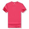 Camiseta de cuello redondo personalizada de verano, ropa de trabajo de manga corta, camisa publicitaria, ropa de clase, ropa de fiesta, camisa cultural, ropa de grupo, logotipo impreso.