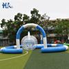 Bola de Nieve Pista Inflable Parachoques Coche de Choque Barandilla Go-Kart Valla Interior Césped Globo Competición Exterior