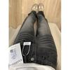 Jeans Gruesos con Forro de Polar Talla Grande para Mujer, Nuevo Estilo Otoño e Invierno 2025, Corte Holgado, Adelgazante, Cintura Alta, Pantalones Rectos de Pierna Ancha para Mujeres Talla Grande