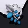 Broche de Camélia Vintage em Liga Metálica Transfronteiriça Acessórios para Roupas Broche de Metal Broche de Joia Alta Qualidade Luxo