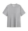 210 KSORONA Camiseta Pesada de Manga Curta Masculina e Feminina 2024 Nova Camisa Casual de Base Solta Top de Cor Sólida