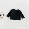 Dianxi Conjunto de Dos Piezas para Bebé, Camiseta Básica Casual Simple de Manga Larga, Overol de Moda con Estampado de Leopardo para Otoño