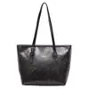 Bolso Tote Retro de Gran Capacidad para Mujer 2025 Otoño e Invierno Nuevo Bolso de Hombro Casual de Aspecto Elegante Personalizado Ins Bolso de Axila